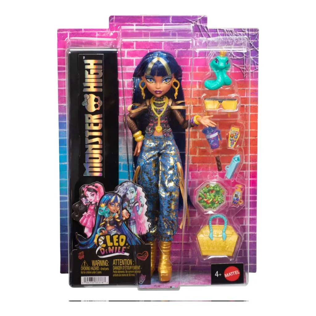Boneca Monster High G3 Core Refresh Cleo Mattel