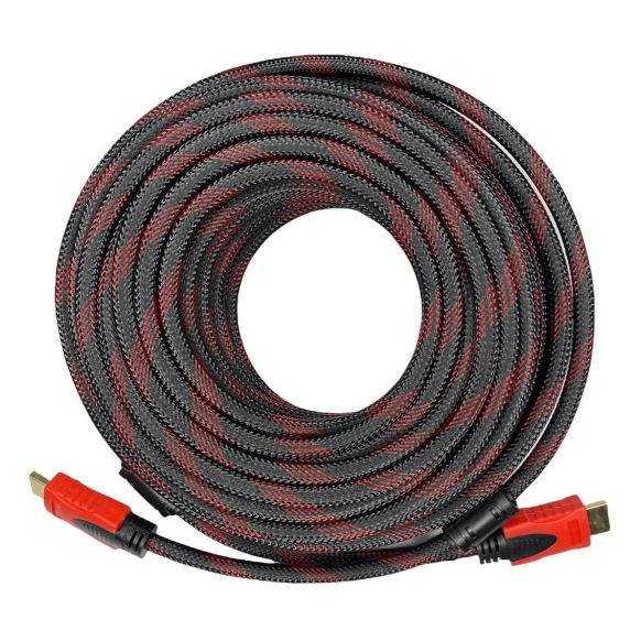*Cabo Cable Seisa Hdmis 4ks1,5/ 3/5/10/15/20/25  Metros *Ultra Hd 30-60hz Banhado 19 pinos Ouro Nylon 3/5/10/15/20/25 M