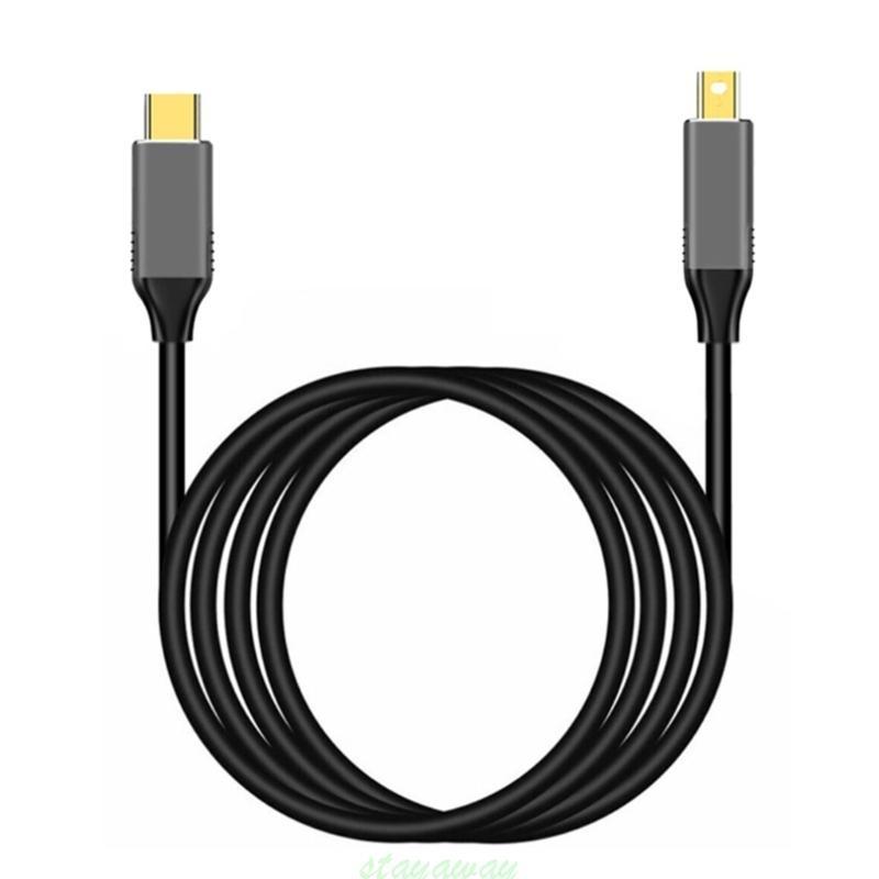SRA 6FT Tipo-C Thunderbolt 3 Para DP Expandir Cabo 4K 60Hz USB