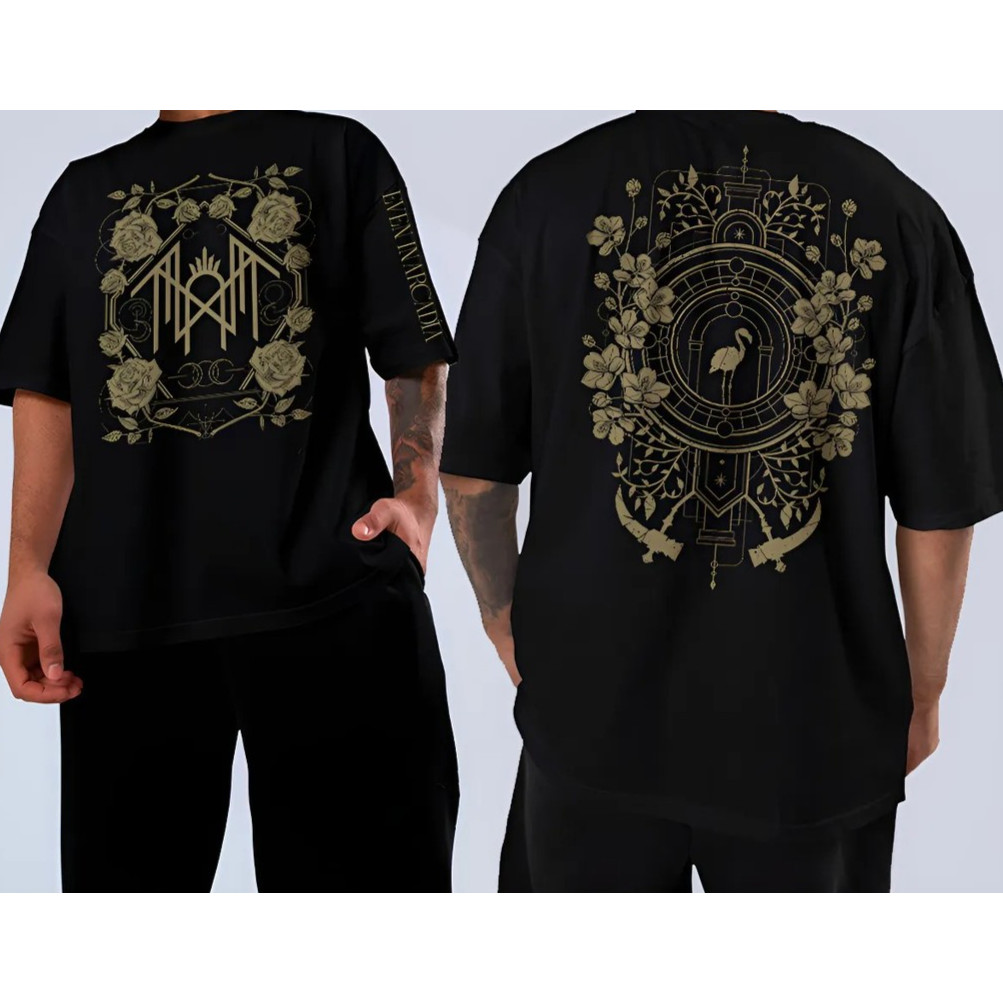 2026 Camiseta Basica Algodao Sleep Token Álbum Arcadia Reference