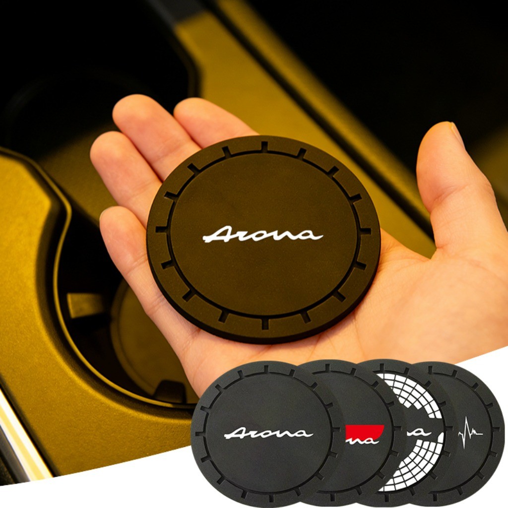 1 Peça Anti-ruído Porta Copo Silicone Carro Interior Do Carro For Seat Arona Reference Style FR Xperience TSI