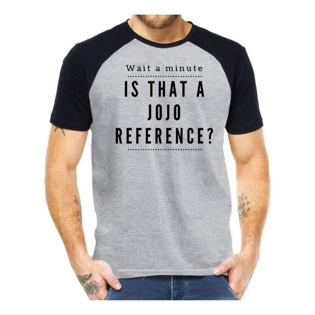 Camiseta Camisa Jojo's Bizarre Adventure Reference Dio Anime