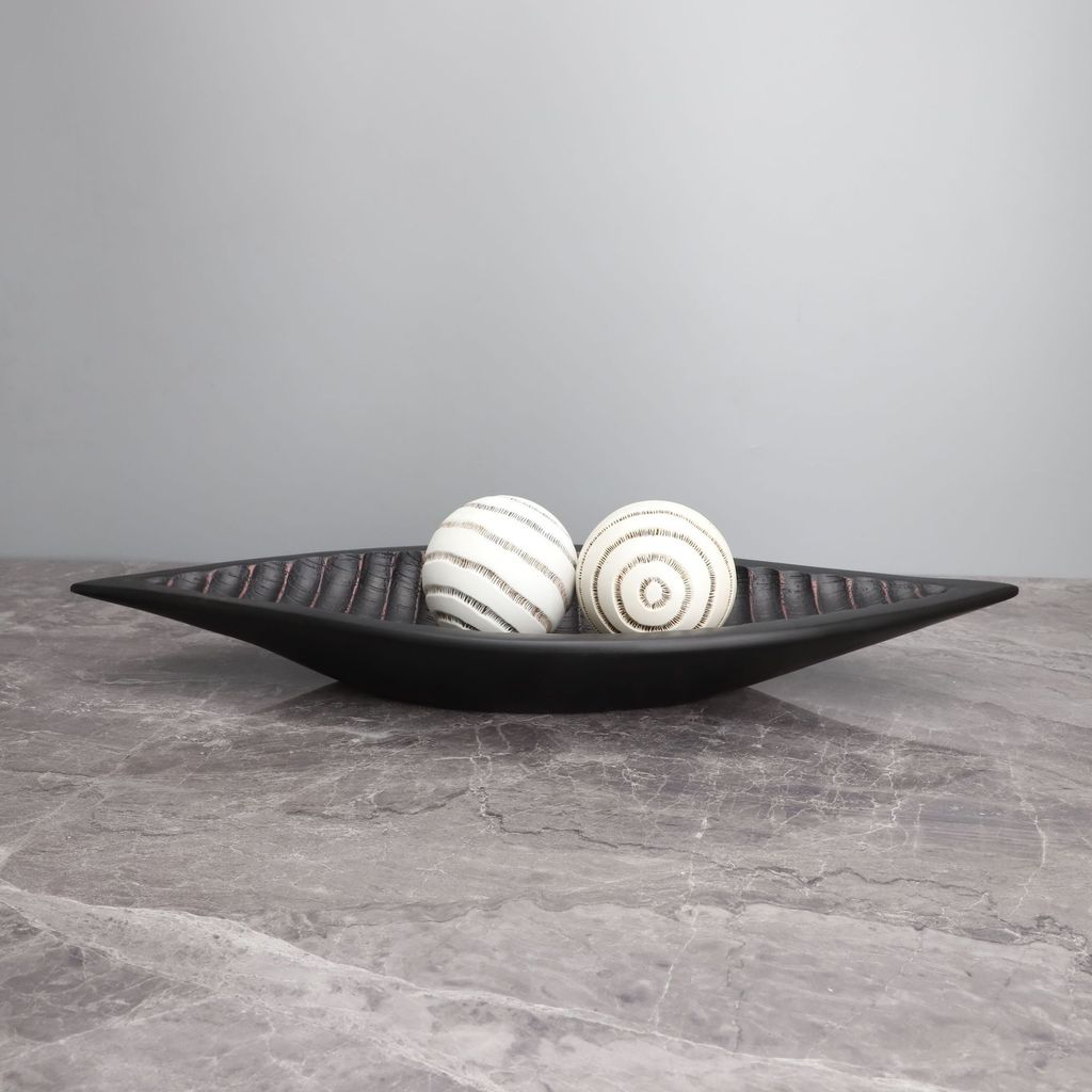 NPIJ European-style minimalist bamboo-shaped fruit platter, model room TV cabinet, home decor for bedrooms, dining rooms