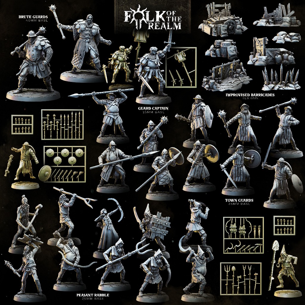 Miniaturas Rpg Bestiarum Miniatures Julho 2026 The Watchful Militia