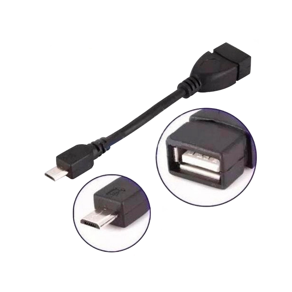 Adaptador Otg Micro Usb Pen drive Cabo V8 / Usb Celular Android Xiaomi Samsung