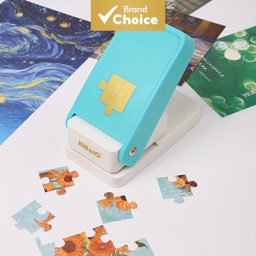 KW-triO Puzzle Maker DIY Foto Perfurador Scrapbook Cartão Álbum Artesanato Cortador Ferramenta