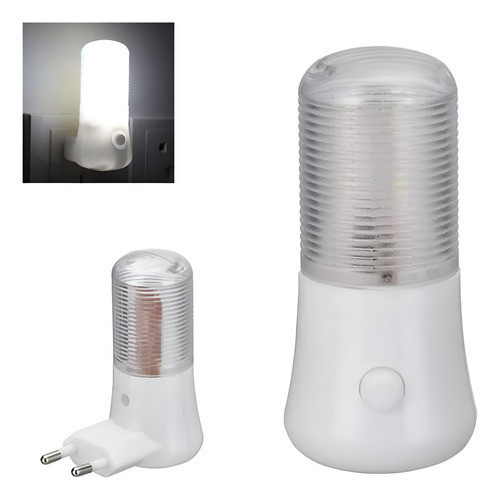 Abajur Luminária Tomada Luz Noturna Led Emergência