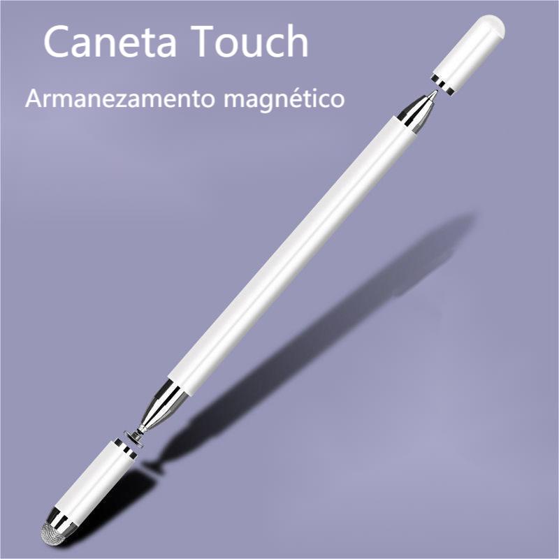 Caneta Touch Capacitiva tela stylus 3 em 1 Universal de Precisão para Celular iPad Tablet XT-003