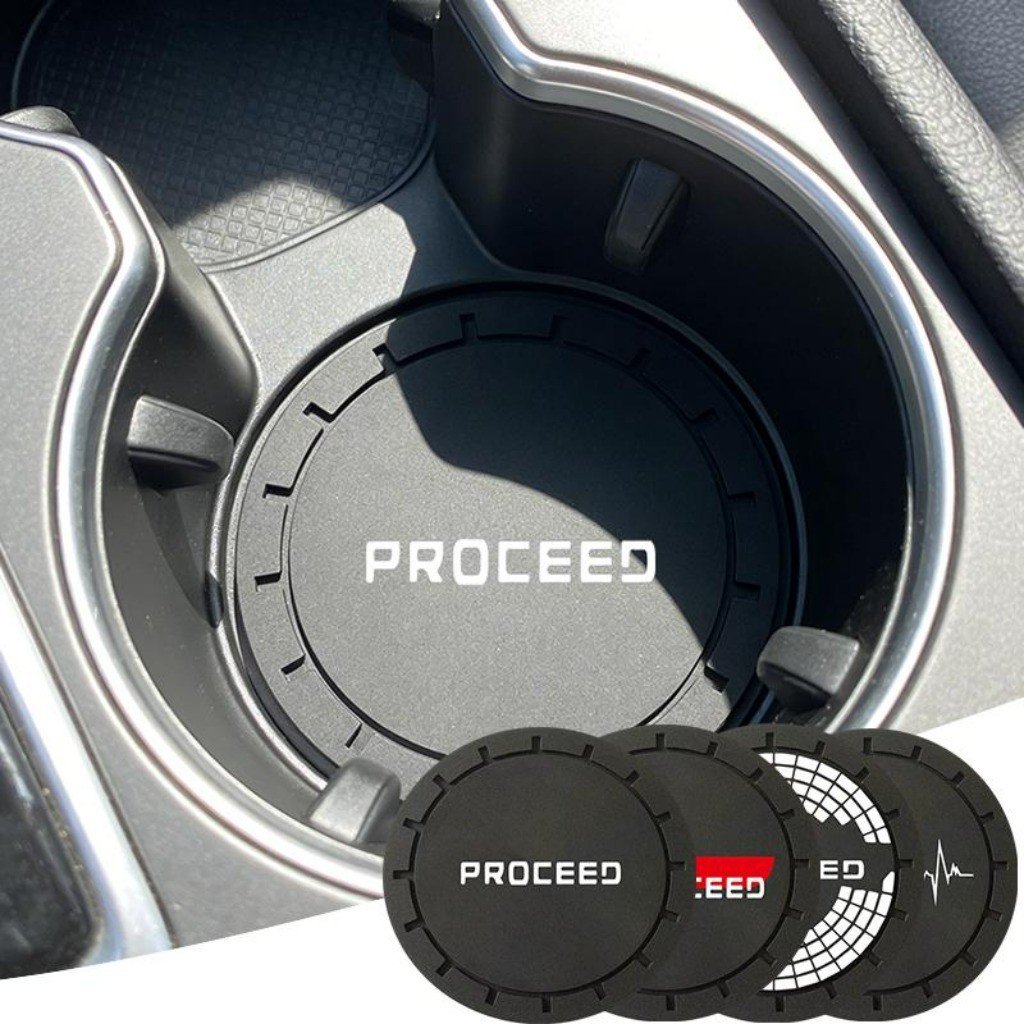 1 Peça Antiderrapante Tapete De Silicone Para Carro Interior Do Carro For Kia ProCeed GT GT-Line Shooting Brake Ceed