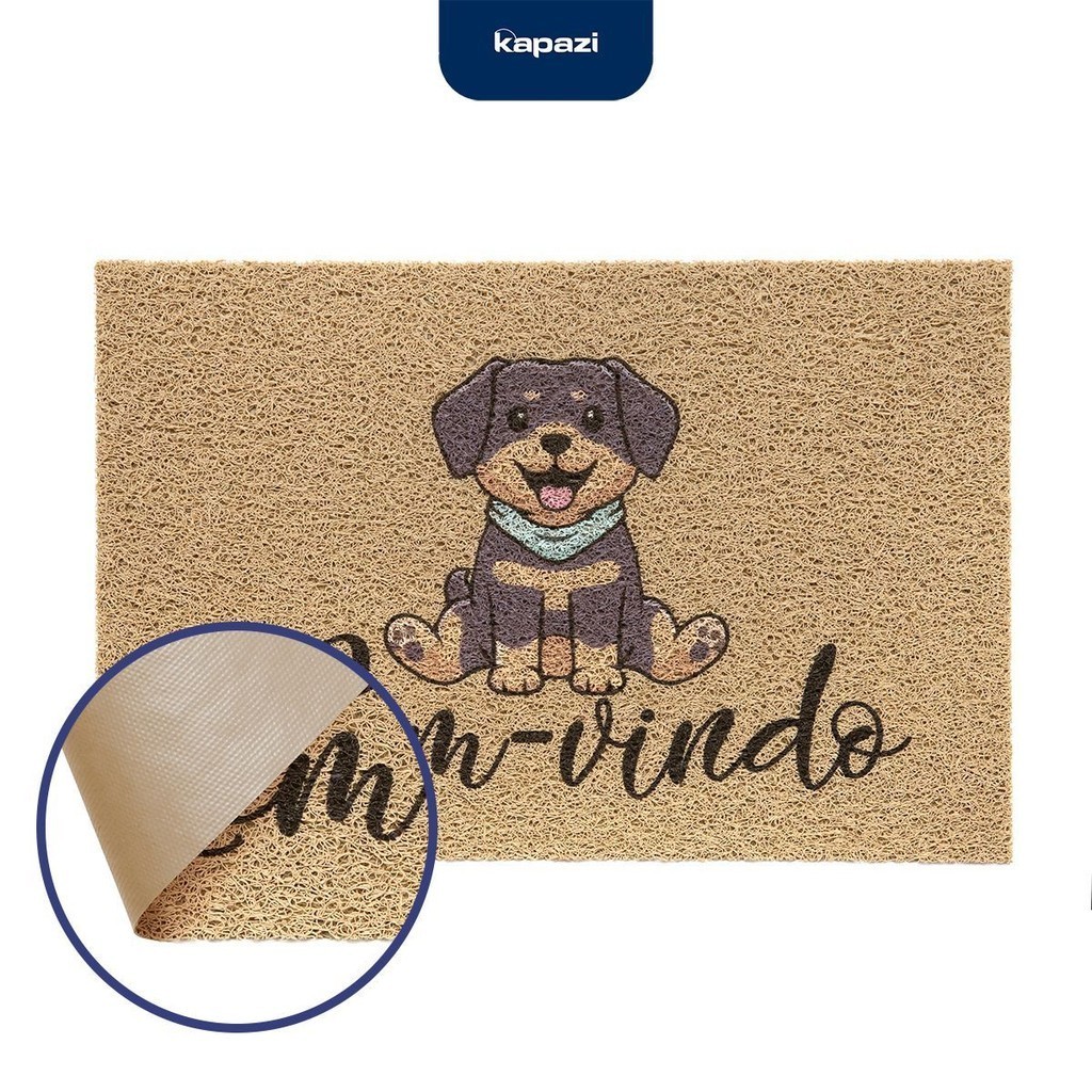 Capacho Vinil Pet Cute 40cmx60cm Kapazi