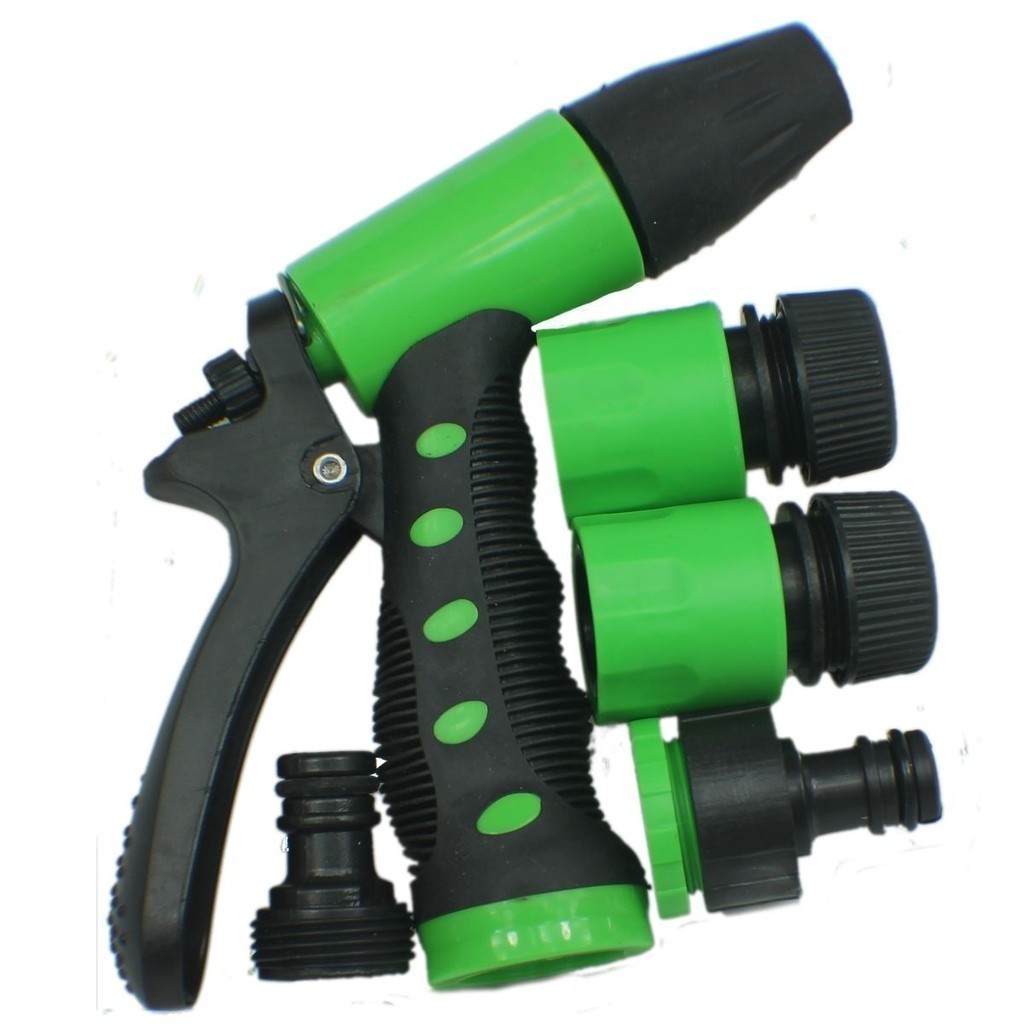 Kit Esguicho Engate Rápido Mangueira 5pçs