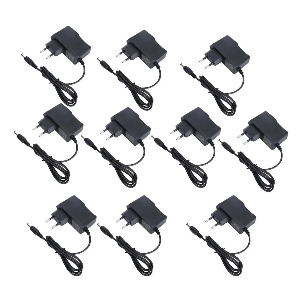 Fonte Eletrônica Bivolt 110V 220V Plug P4 - 1 pc, 2A 12V