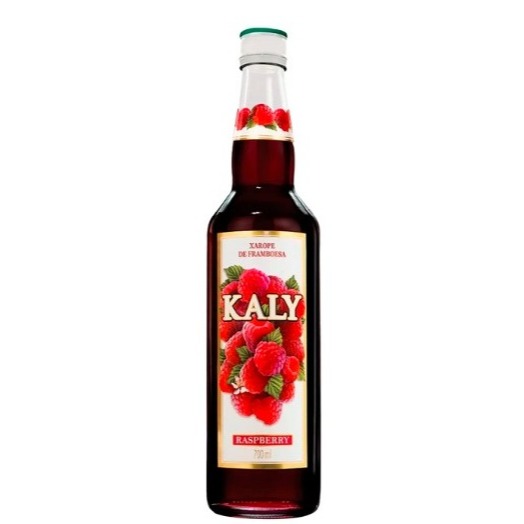 Xarope Kaly Framboesa Raspberry 700 ml ideal para suas receitas e Drinks