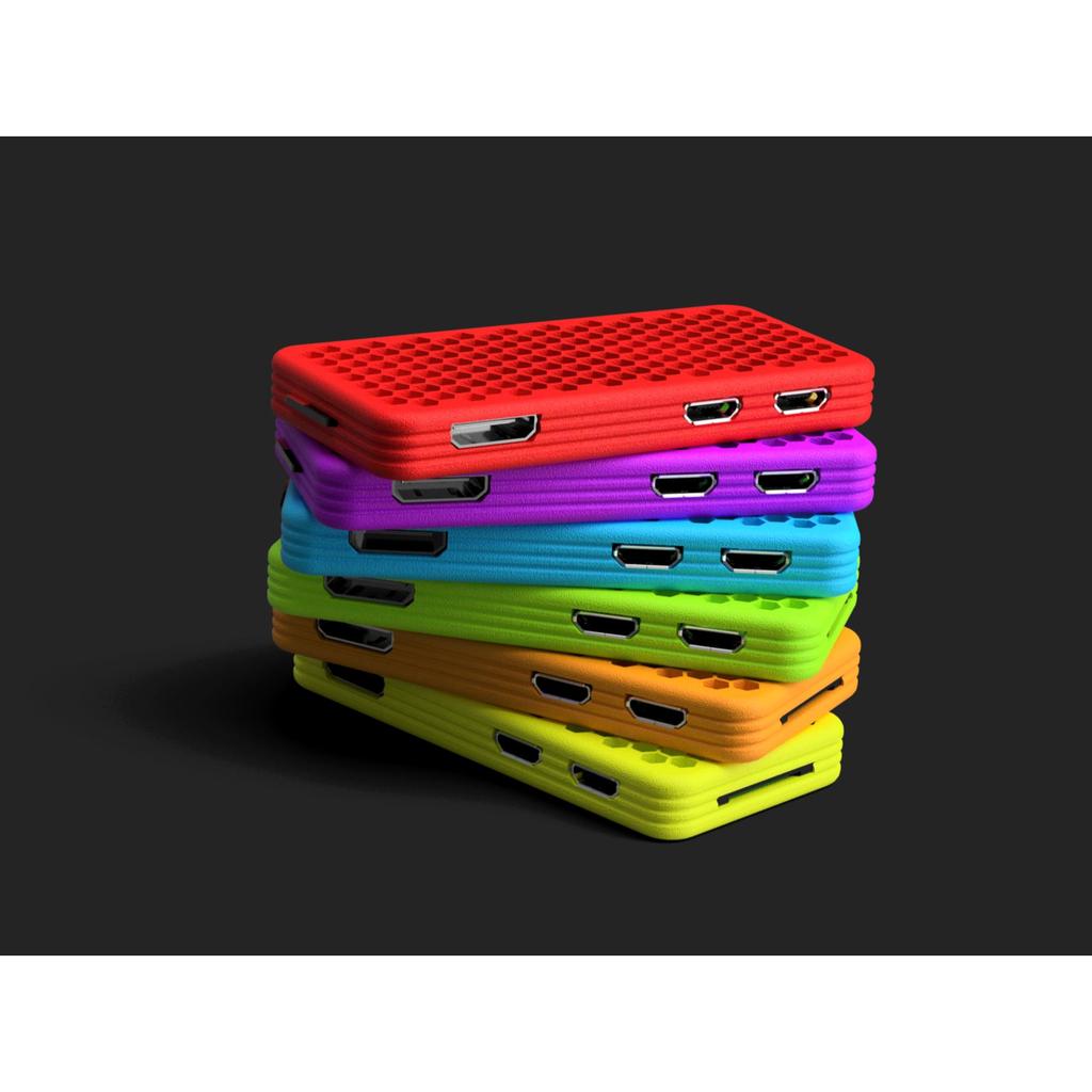 Case gabinete Fino de Encaixe para Raspberry Pi Zero  (W / WH / 2W)