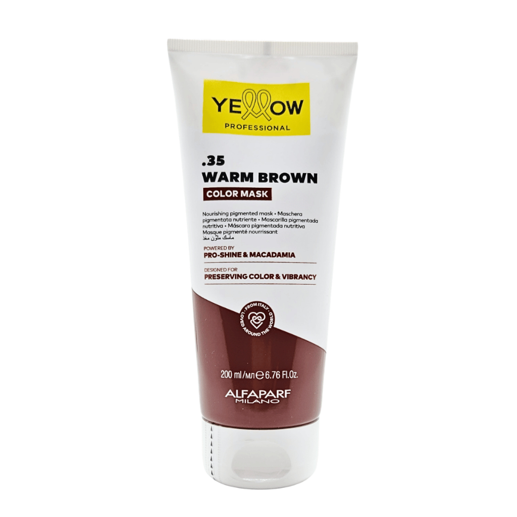 Máscara Matizadora Yellow Color Mask .35 200g - Castanhos Quentes