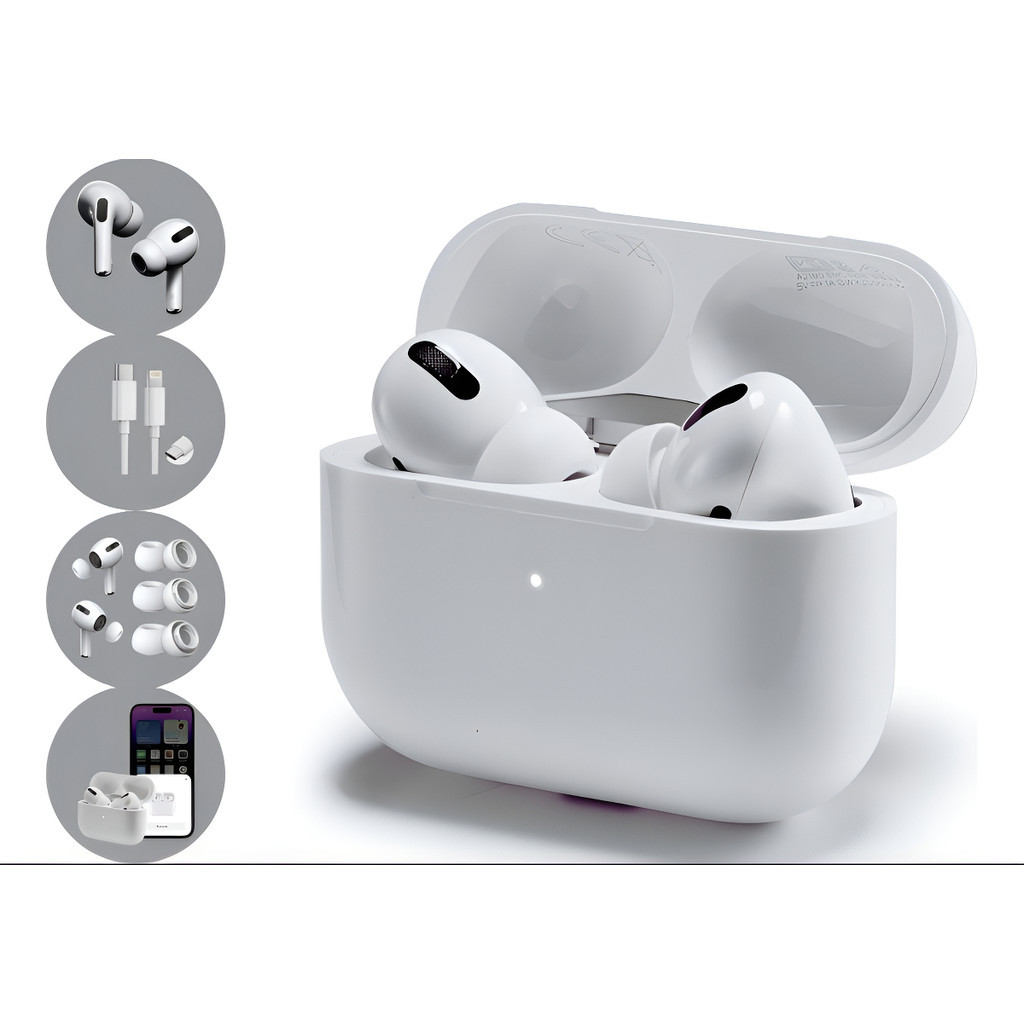 Kelly Store-Fone Bluetooth Compatível C/ iPhone, AirPods Pro 2 C/ Anc