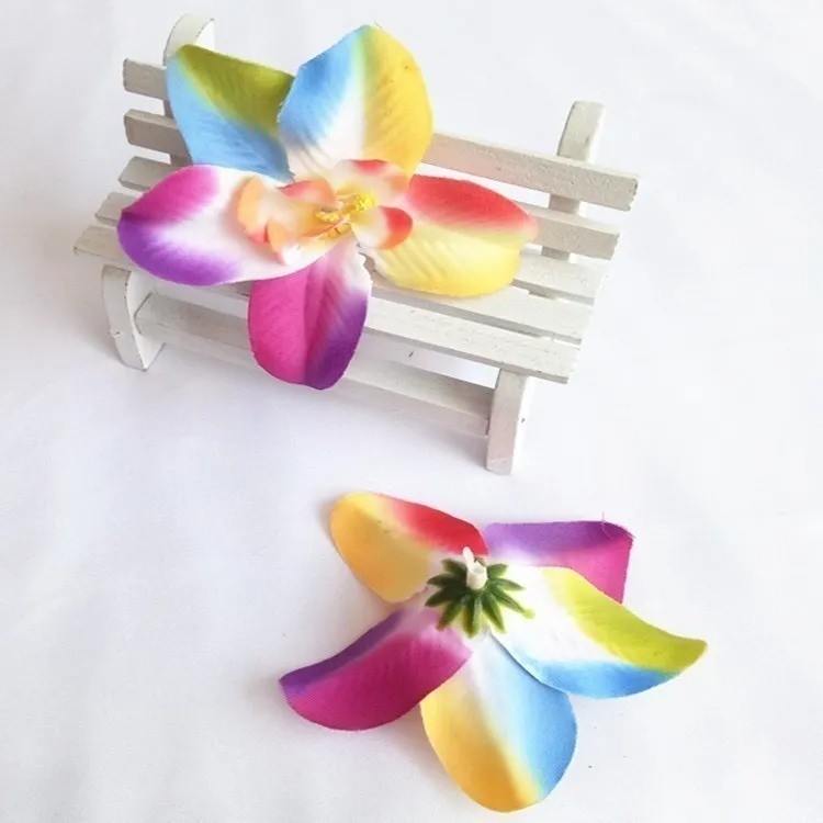 20 Pçs Flores Artificiais 7-8cm para Acessórios de Pulseiras e Bijuterias