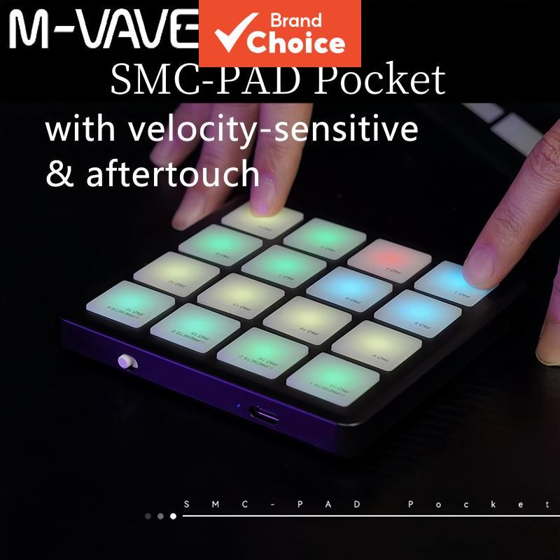 JAMJUM 16 RGB Drum Pad Controlador MIDI Para Fazer Batidas Ao Vivo DJ Performance Portátil Beat Maker Almofada De Produç