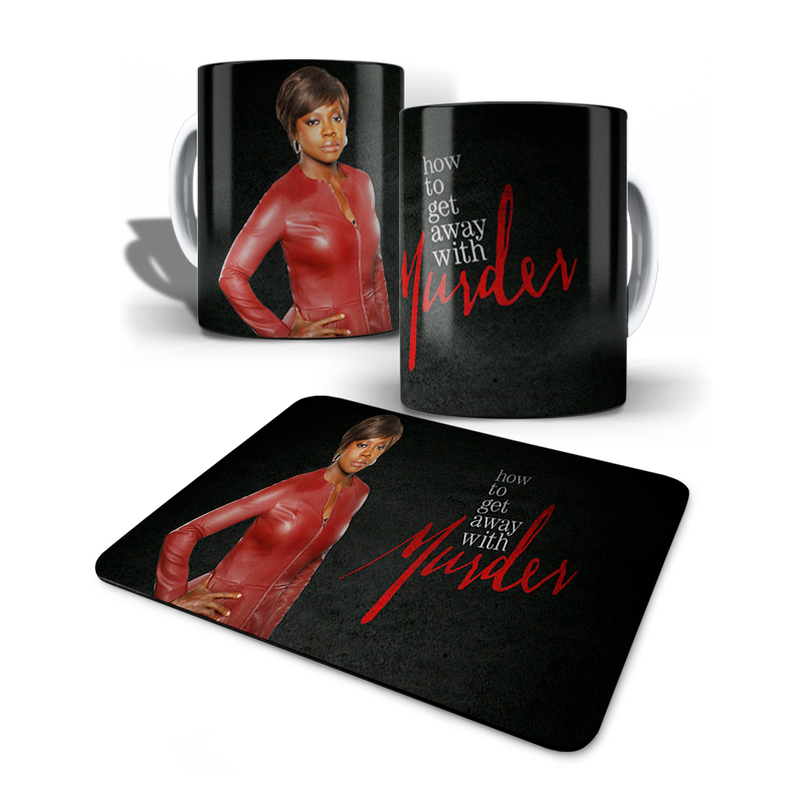 Kit Caneca Personalizada + Mouse How to Get Away with Murder Modelo 8