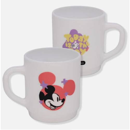 CANECA SNOW MODELO MICKEY MOUSE EM CERÂMICA 250ML REF: 10026539
