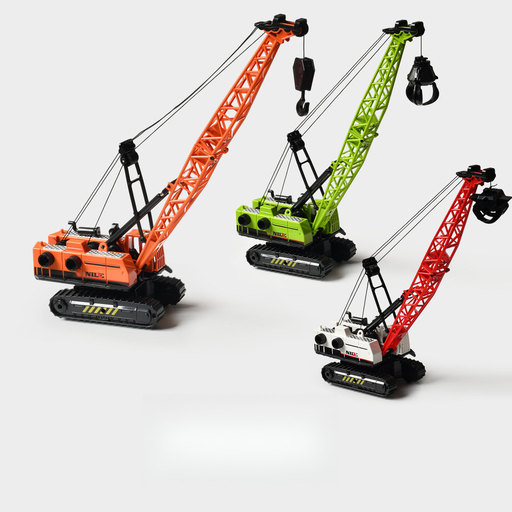 Guindaste inercial para manuseio de toras, veículo de construção, brinquedo infantil, modelo de simulação, modelo de car