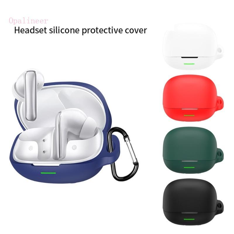 Opalineer Earbud Charging Case Para MeloBuds N65 Capa Silicone Design Recorte Indicador Frontal