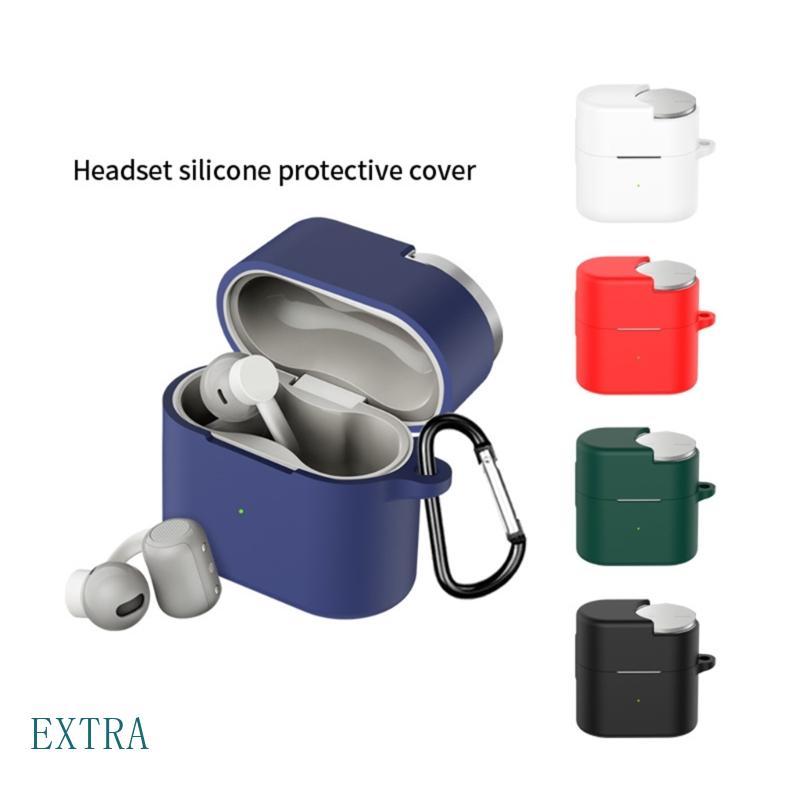 EXT Capa Silicone Para NothingCMF ClipPro Earbud Charging Case Matte Transporte E Armazenamento Di