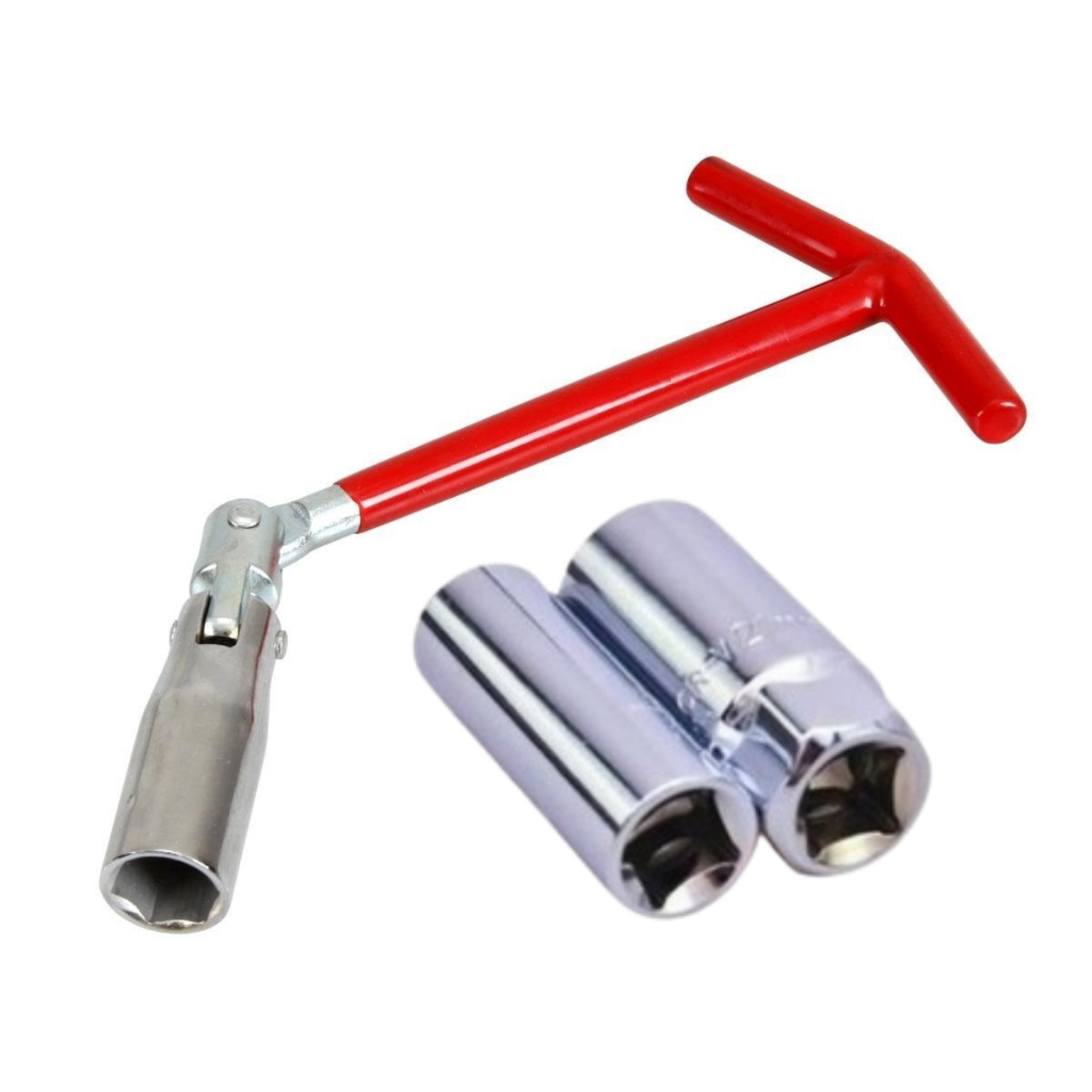 Chave De Vela Articulada T Com 2 Encaixes 16mm / 21mm Cinoy