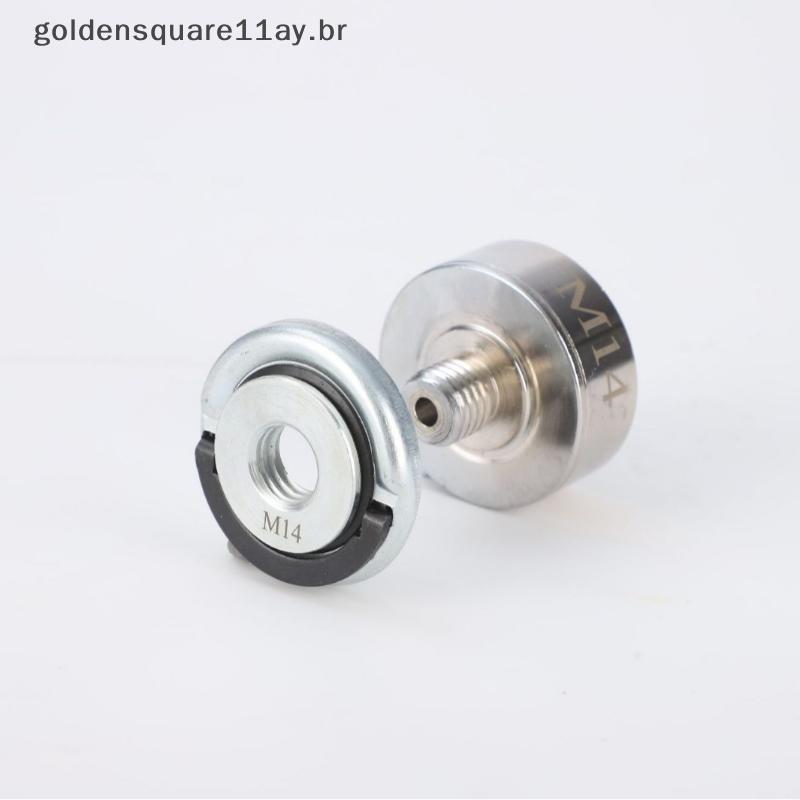 gol Auto Loing Angle Grinder Flange Porca Qui Release Press Plate M10 M14 Rosca Para Uso Em Canteiro De Obras BR