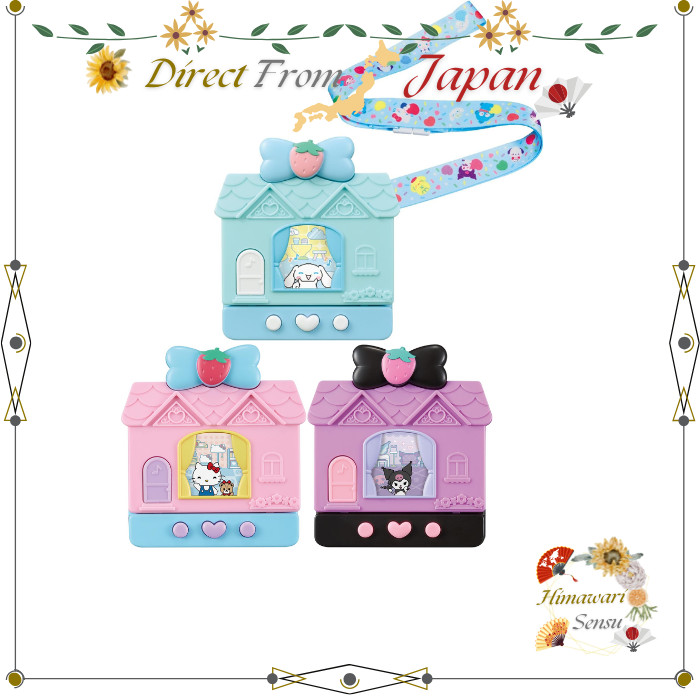 Conjunto De Coleção De Personagens Sanrio BANDAI Pocket Room Direto Do Japão