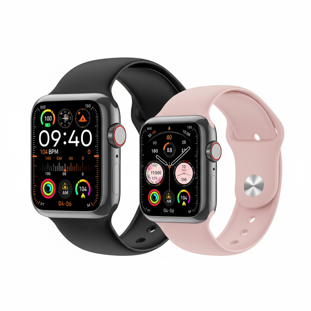 Relógio Inteligente Feminino Tela 1.42 IPS 320x390 Bluetooth 5.1+3.0 Assistente de Voz Wireless