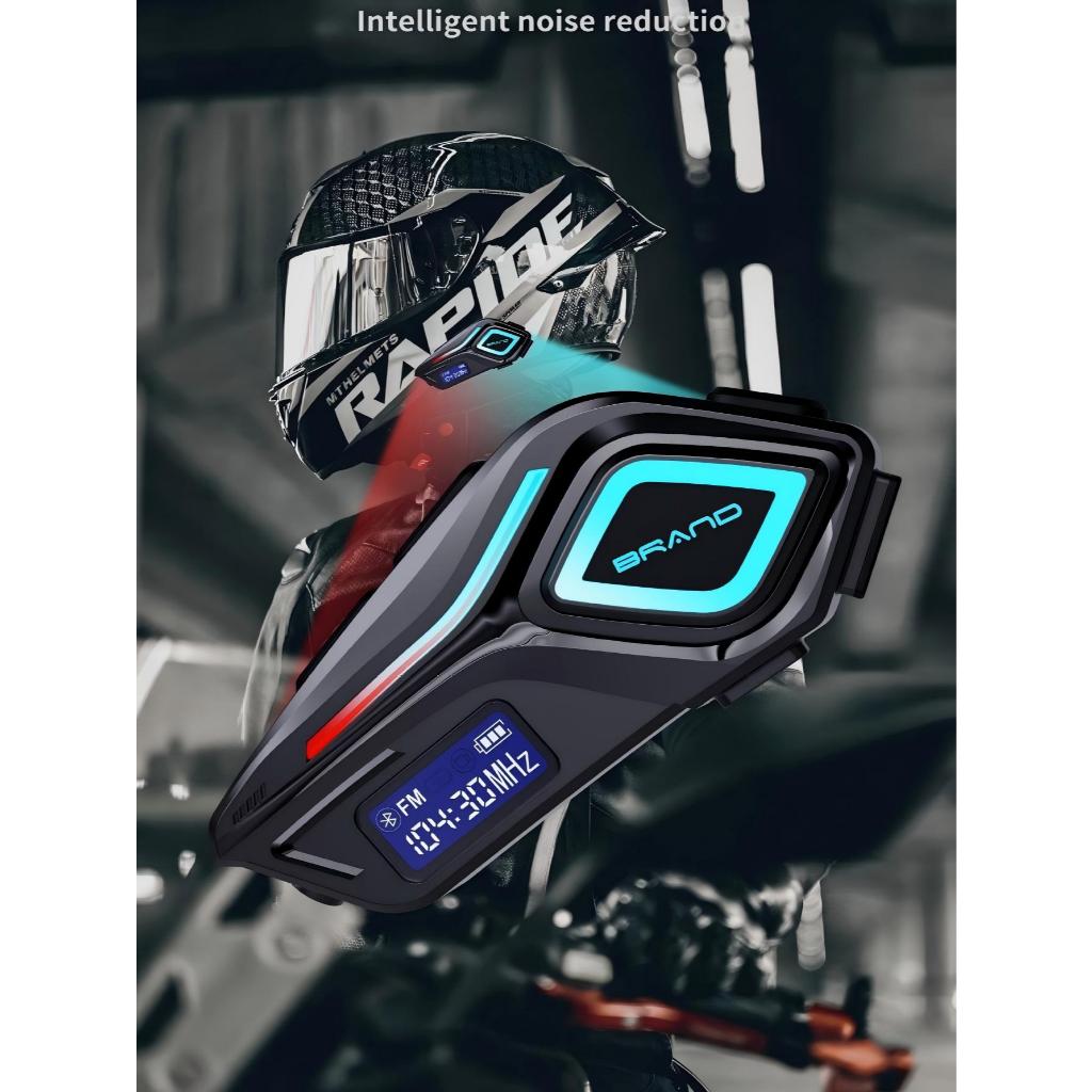 K08 capacete da motocicleta fone de ouvido kit chamada handsfree estéreo anti-interferência à provada Agua
