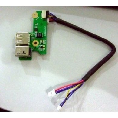 DC Power Jack Board SOCKET FOR HP DV6000 CABLE USB DAOAT8TB8F2 90W
