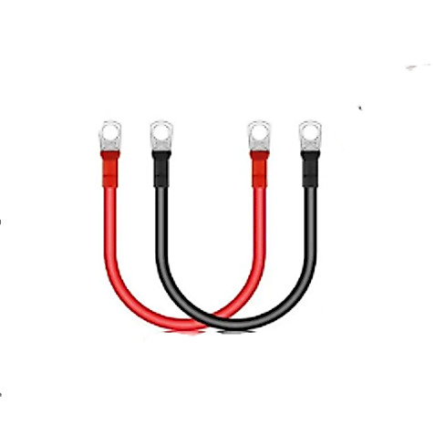 Par 2 Cabo De Bateria De Carro Cabo 25 Terminal Cable Soft Universal