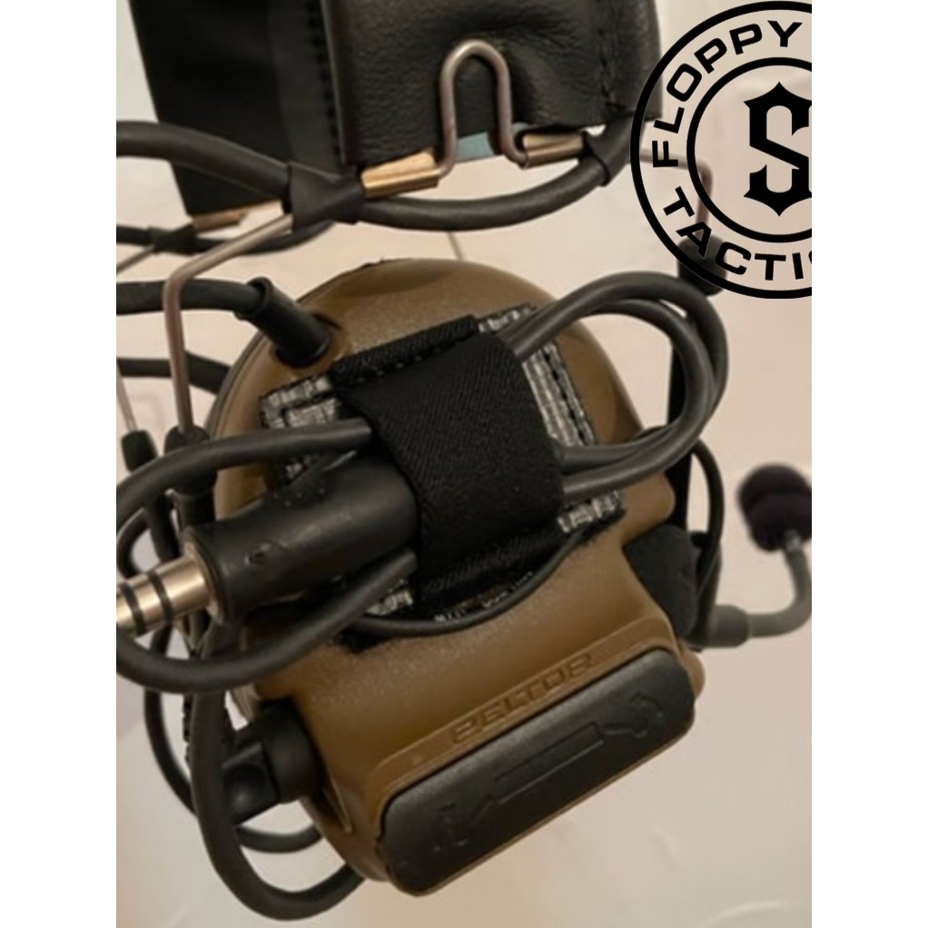 [Soft Papa Tactical] Conjunto de chicote de cabos para fone de ouvido KoffinWurks Krypt CableGerenciamento
