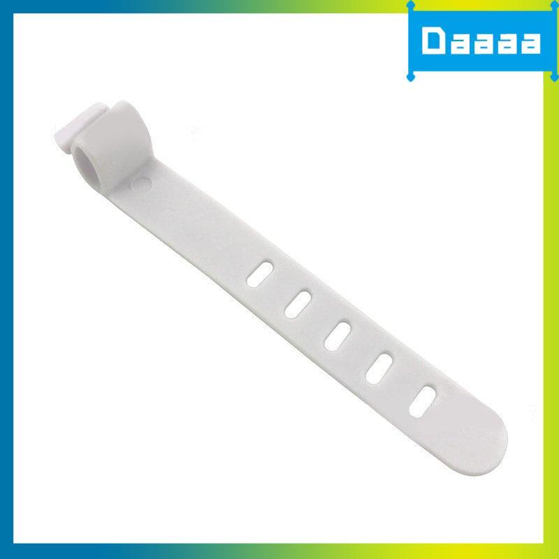 [Zzxitwyq] Abraçadeiras De Silicone Organizador De Cabos Reutilizáveis Soft Durável Multicolor