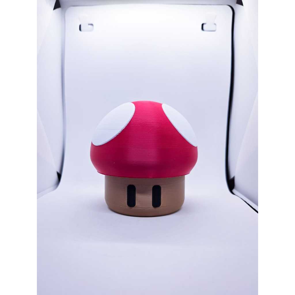 Cogumelo/mushroom Do Mario Bros Em 3d - Guarda-volumes
