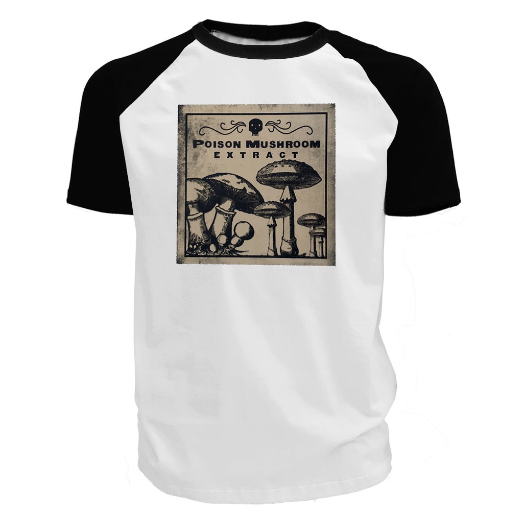 Camiseta - Rotulo Antigo Poison Mushroom