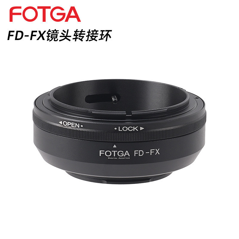 O adaptador de lentes FOTGA FD-FX é adequado para converter lentes Canon FD em corpos de câmeras mirrorless com montagem