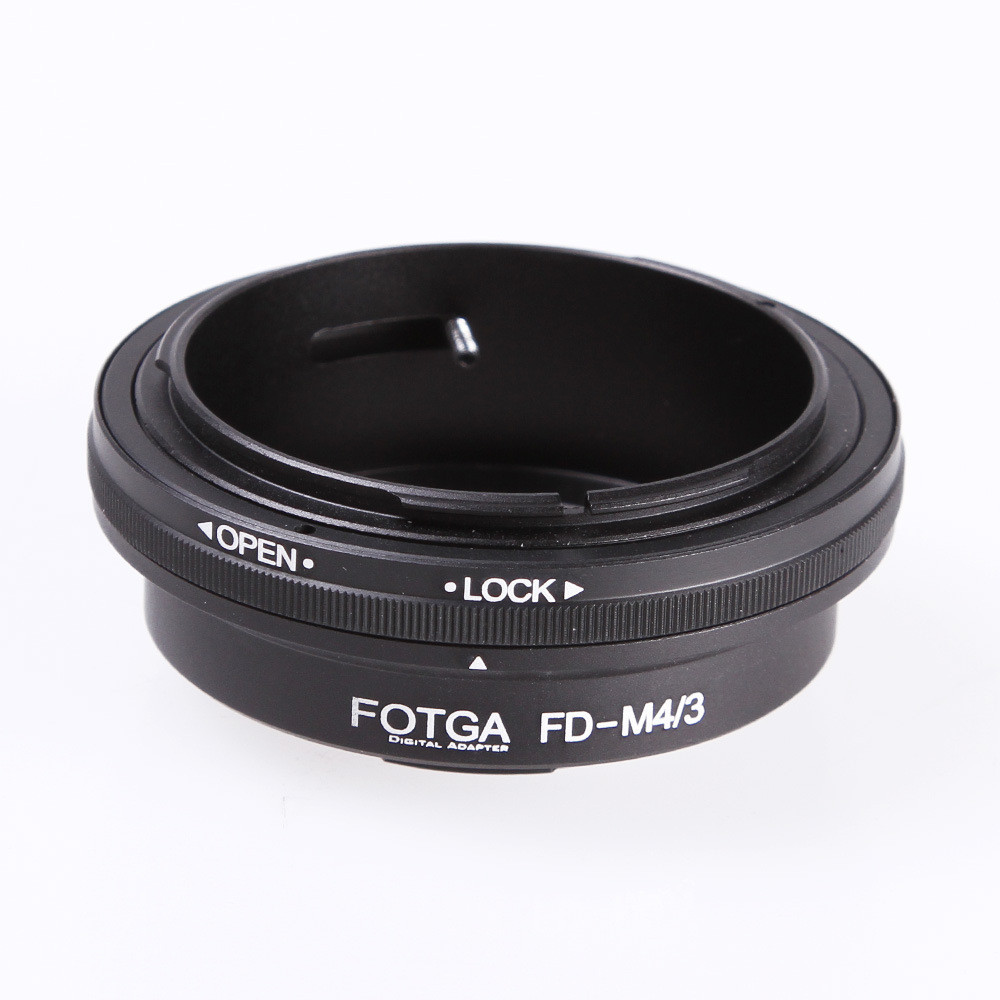 O anel adaptador FOTGA FD-M4/3 é adequado para Canon manual FD para M4/3 Panasonic G1 GF1 GF2.