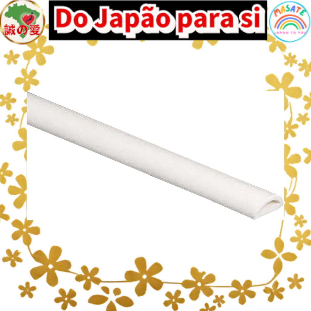 Silicone Weather Stripping Door Seal Strip 6 Meters Self Adhesive Draft Stopper 【Do Japão para você】