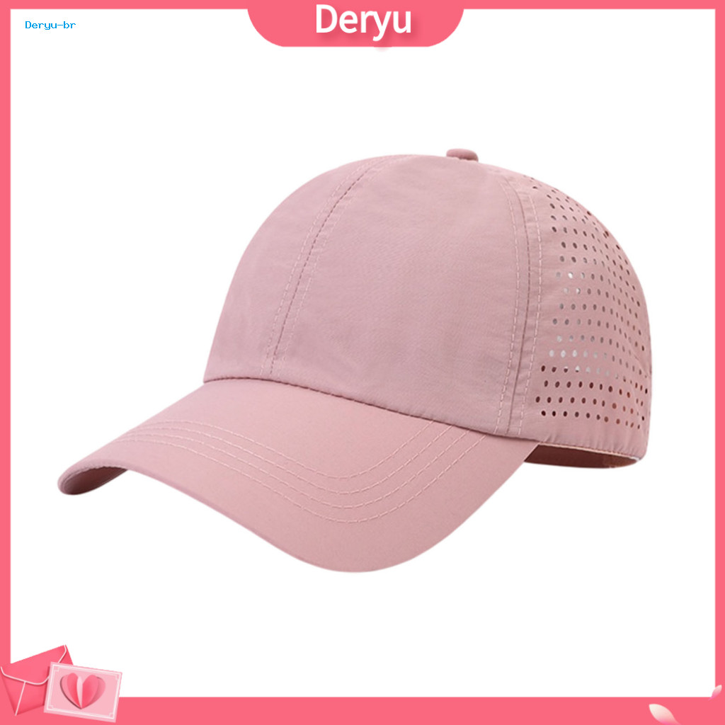 Breathable Mesh Baseball Cap Ponytail Sun Hat Women’s Adjustable Quick-dry Protection for Summer Beach for Southeast