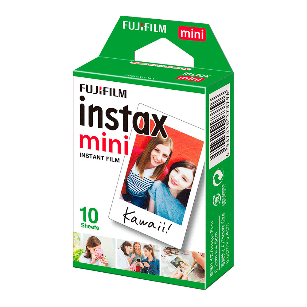 Filme Instax Mini com 10 Fotos - Fujifilm