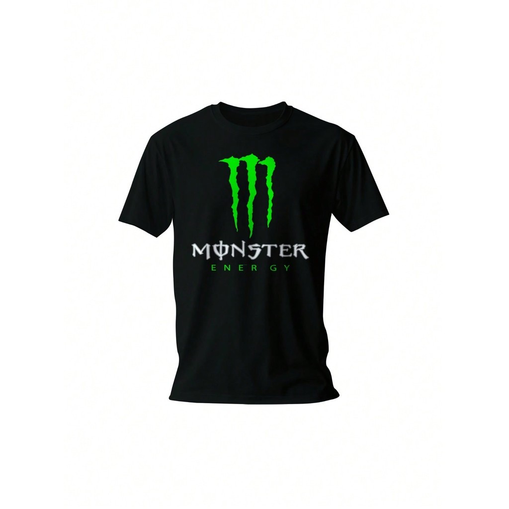 Tshirt Camiseta Básica Raccing Casual Divertida Monster Energy