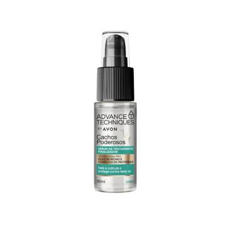 Óleo Reparador de Pontas Avon Advance Techniques Sérum de Tratamento Cachos Fabulosos