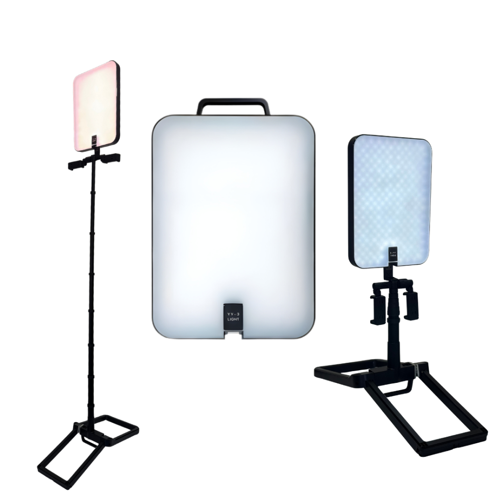 FlexLight Stand Painel de LED Profissional com Tripé Dobrável