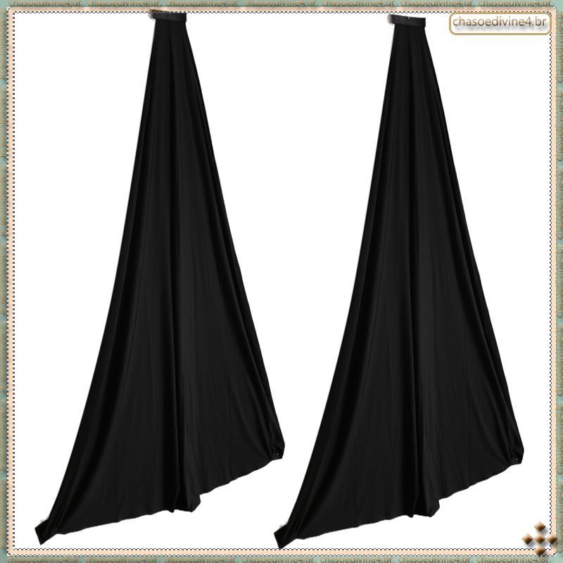 [Ykr] Universal Dj Light Speaker Stand Saia Tripé Scrim Capa Com Material De Poliéster Extensível