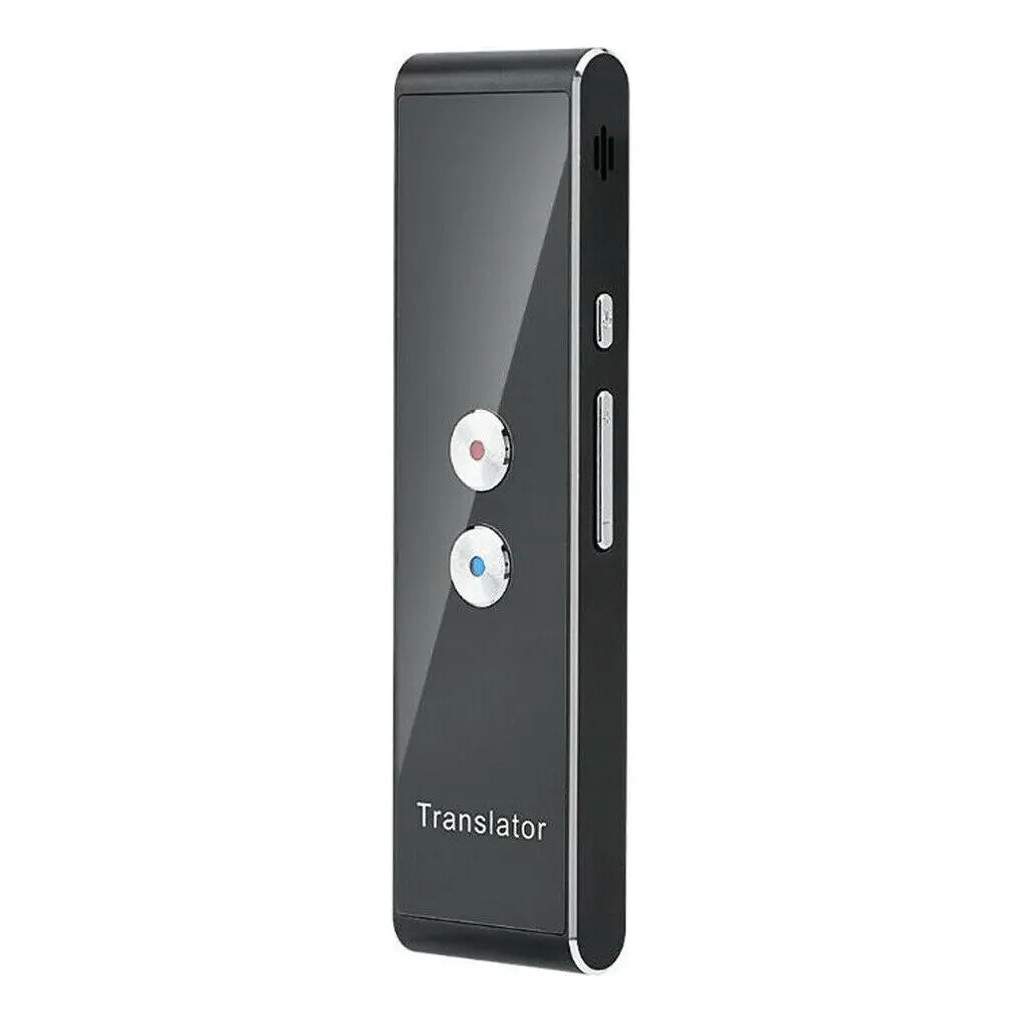 Tradutor De Voz Digital Translator T8 Preto Bluetooth 40 Idiomas