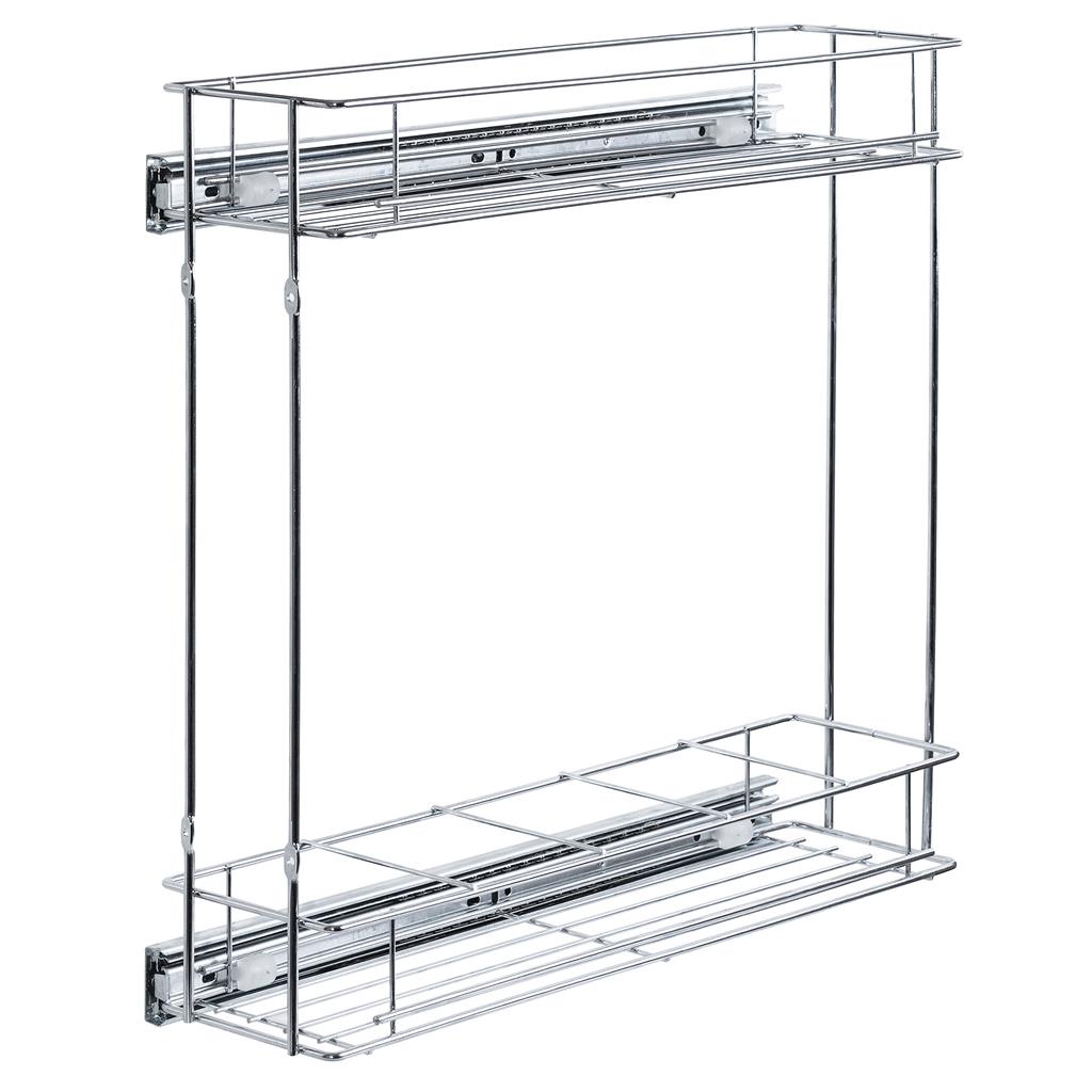 Porta Latas / Oleo Lateral 140x425x475mm Cromado 7207 LIGHT - GTB