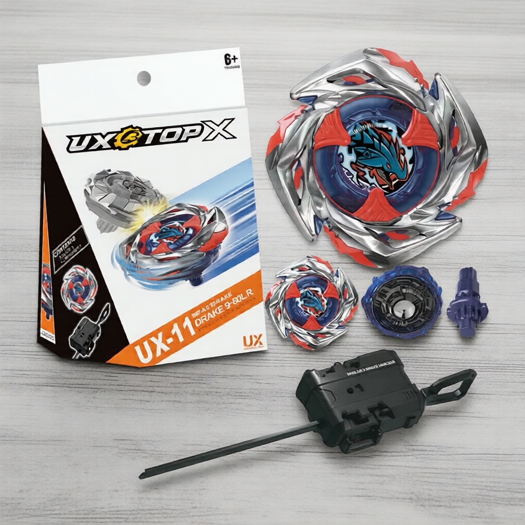 X UX-11 Impact Dragon 9-60 Eixo Catraca Bit Meninos Brinquedos Presente De Aniversário